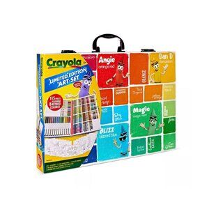 Crayola Limited Edition Coloring Set 115pc Inspiration Art Case Portable